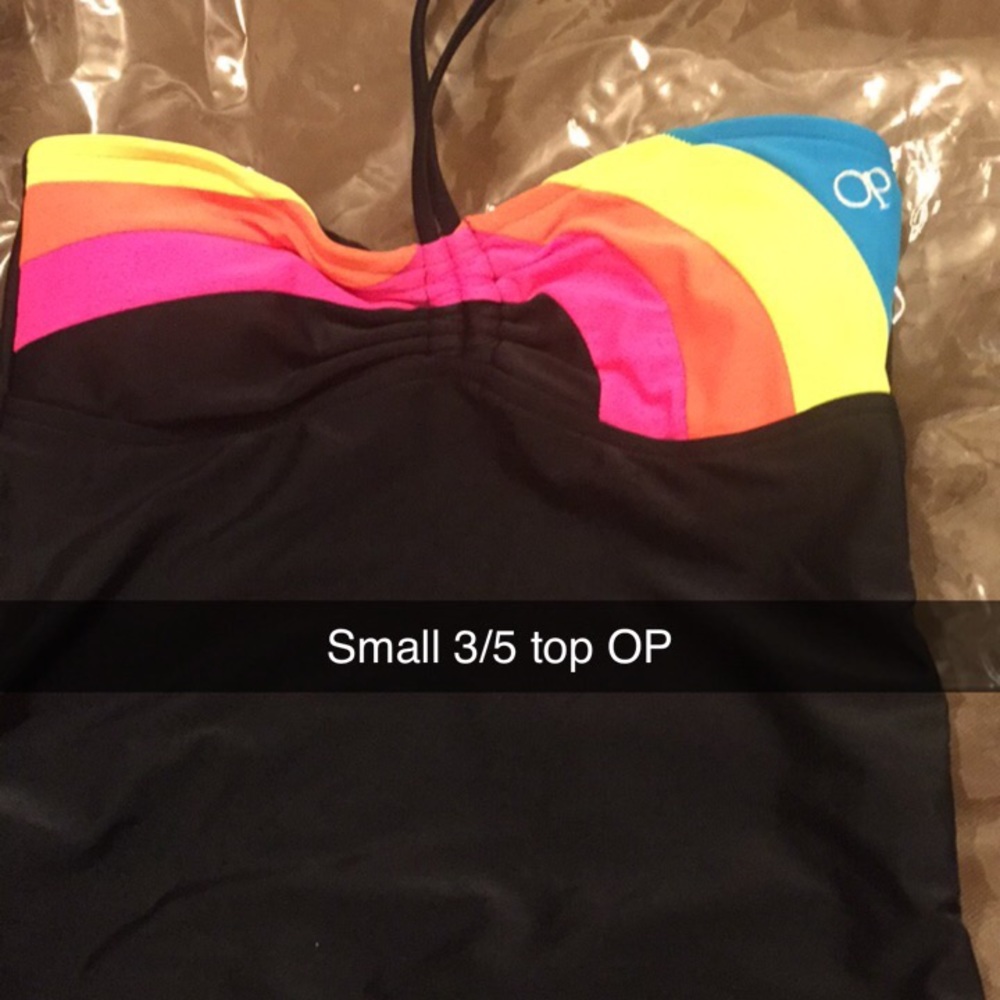 OP SMALL NEVER WORN TANKINI SWIM SUIT TOP